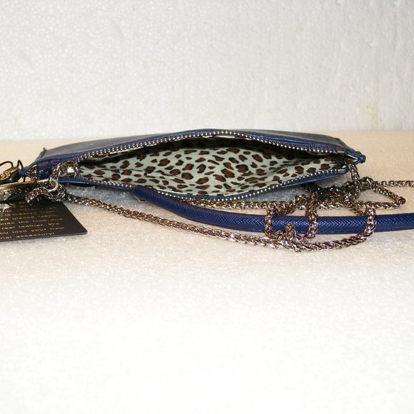 SORIAL Crossbody Bag Navy Blue & Silver NWT - Picture 6 of 7